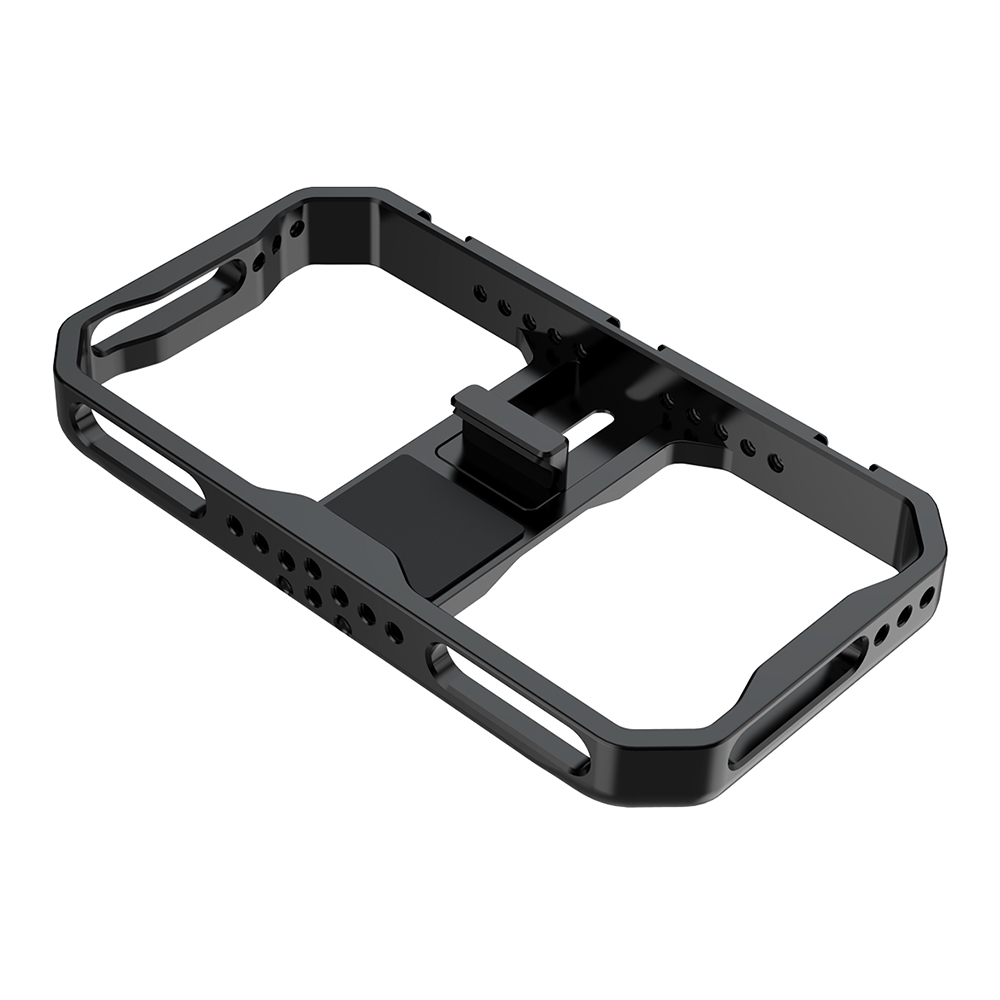 Ulanzi U-Rig II Universal Metal Video Cage for Smartphone Filmmaking Case with Cold Shoe Slots Stabilizer Stabilizing Hand Grip Tripod Mount Compatible with iPhone Android Phones. 