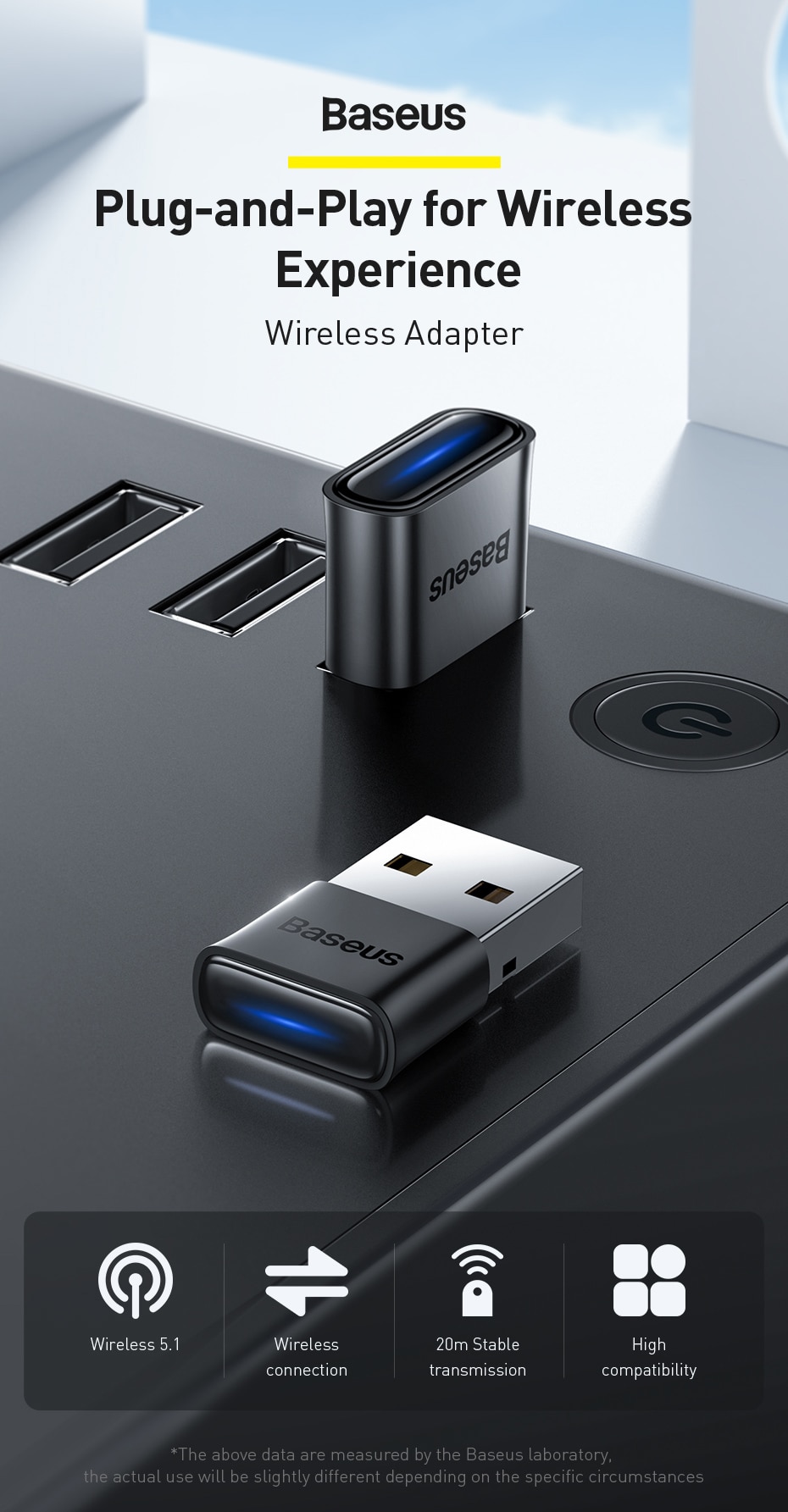 Plug And Play For Wireless Experience | Wireless Adapter
