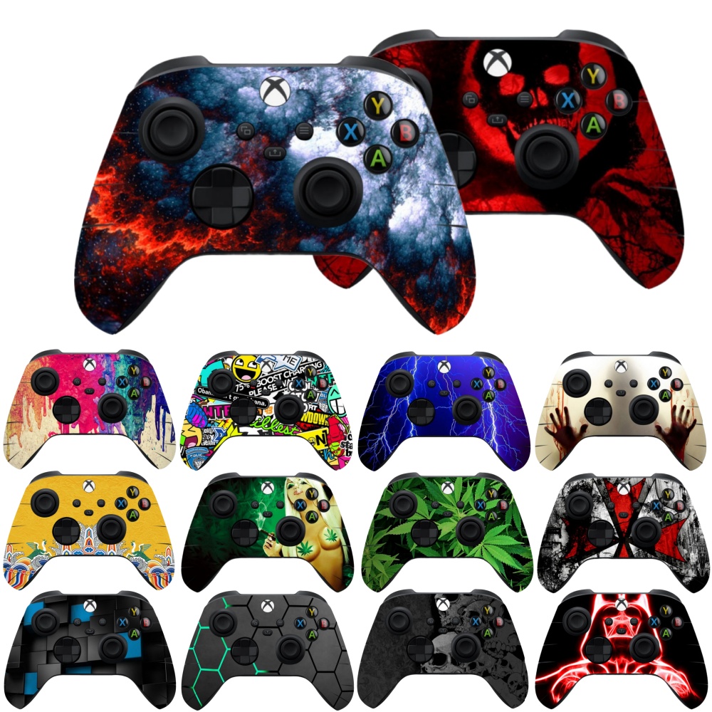 Dust Sticker Skin for X Decal Skin Sticker BOX Series X S Gamepad Controller Joystick Game Accessories Protection Anti-Slip Anti-