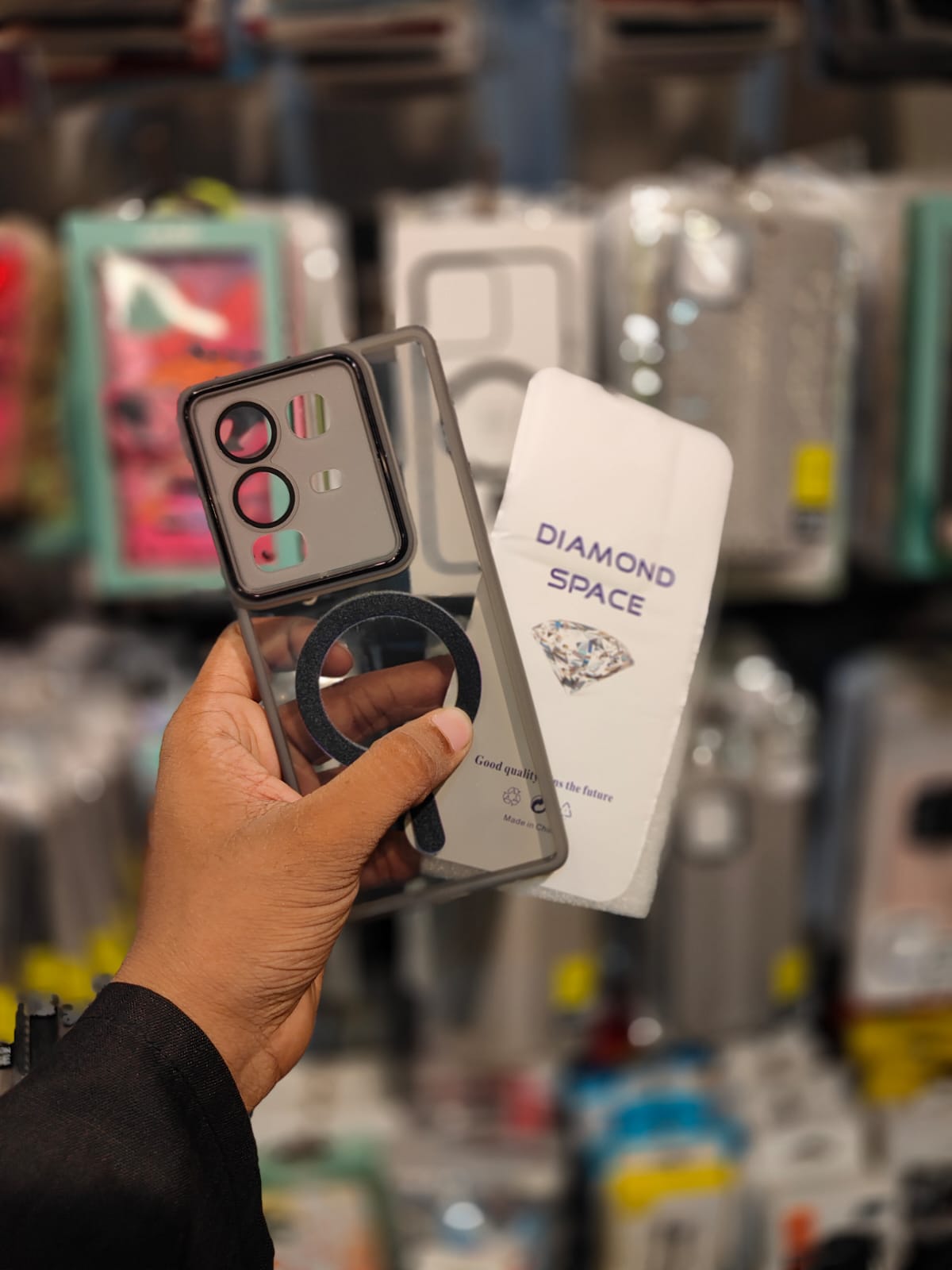 For Infinix Note 50 Pro Matte Transparent Magsafe Print Premium TPU Case Mobile Back Cover Casing-E_Store. 