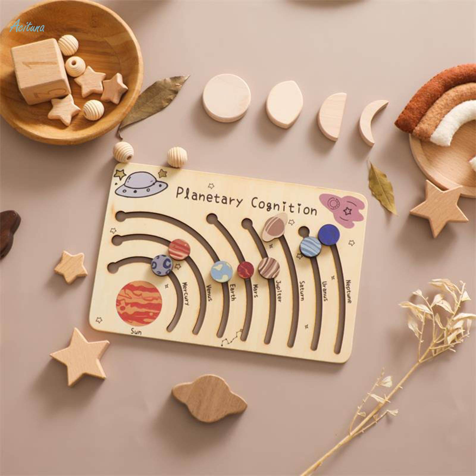 Space Puzzles Toddlers Planet Outer Space Toys for 4 5 6 Year Old Kids Gifts. 