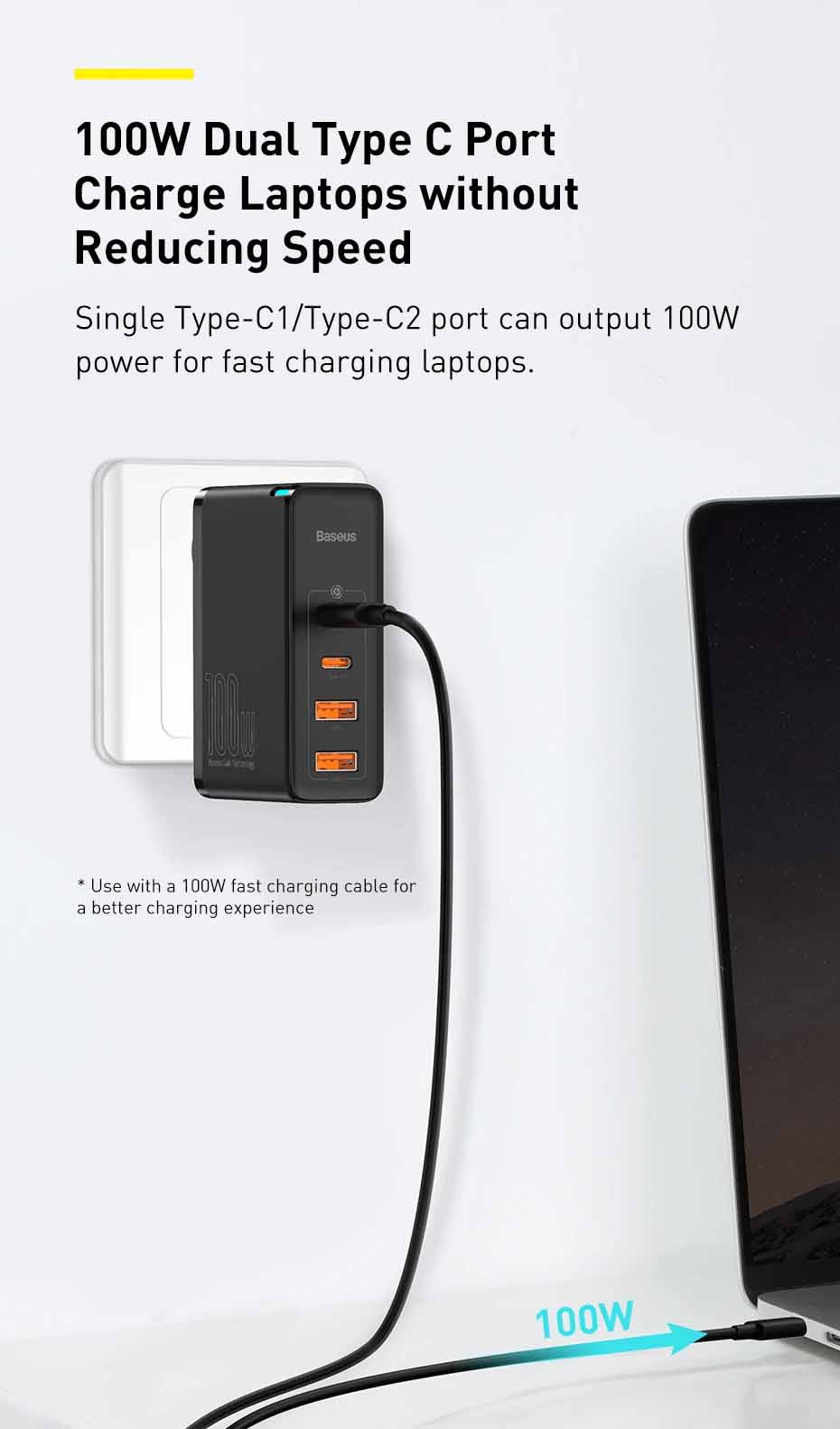 Baseus 100W GaN2 Pro Quick Charger