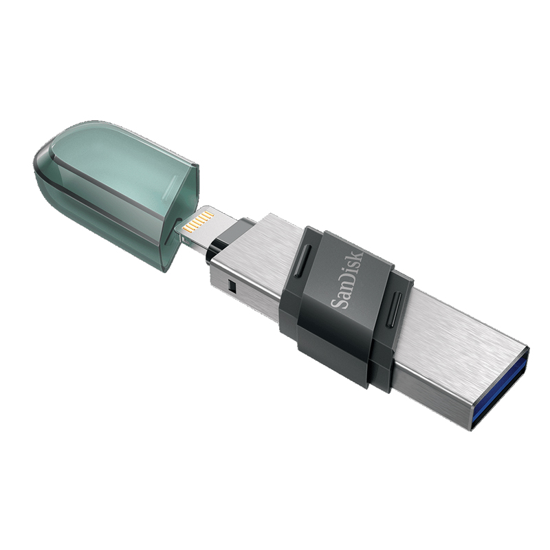 Sandisk iXPAND USB 3.0/USB 3.1 OTG Flash Drive 64GB Lightning to Pen Drive 128G 256GB U Disk For iPhone iPad iPod Memory Stick. 