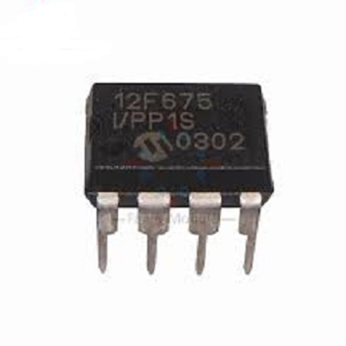 PIC12F675 PIC 12F675 -I/P 12F675 Microcontroller IC - 1 Pcs
