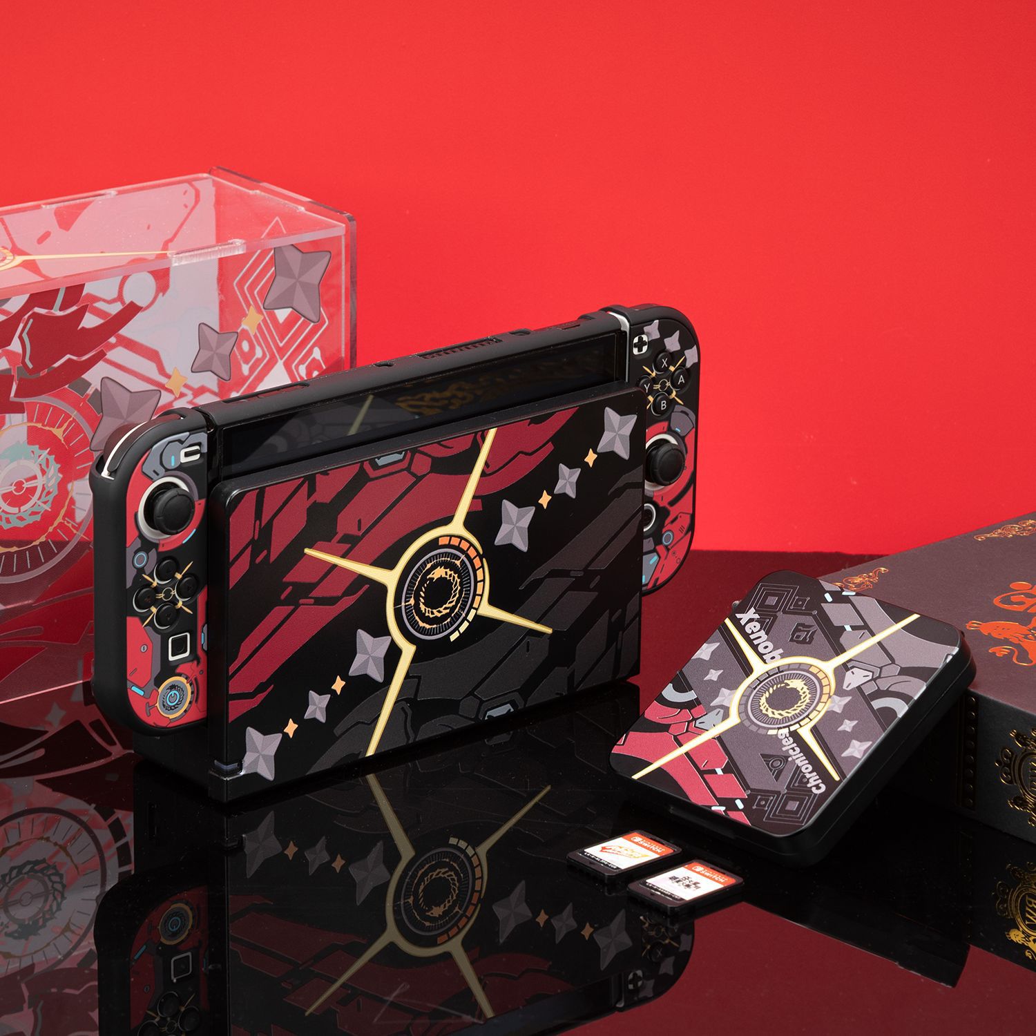 Nintendo Switch Case, Xenoblade Excalibur 3 Game Console Case, Xenoblade Chronicles 3 peripherals. 