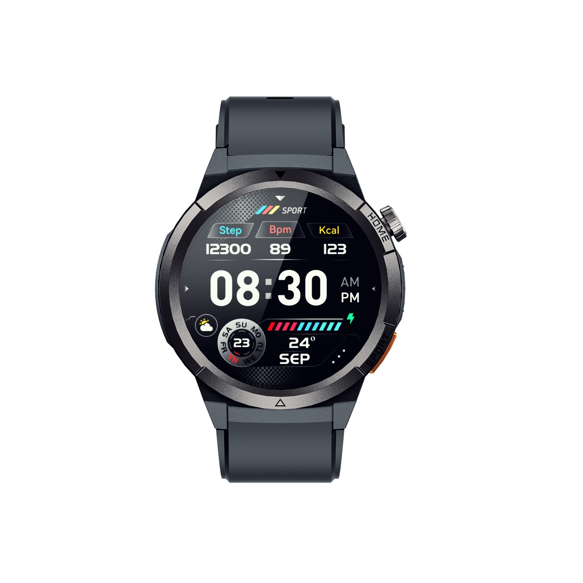 QCY Active GX Smartwatch, AOD AMOLED Display, Bluetooth Calling, Waterproof, App Connectivity, Sports Smart Watch