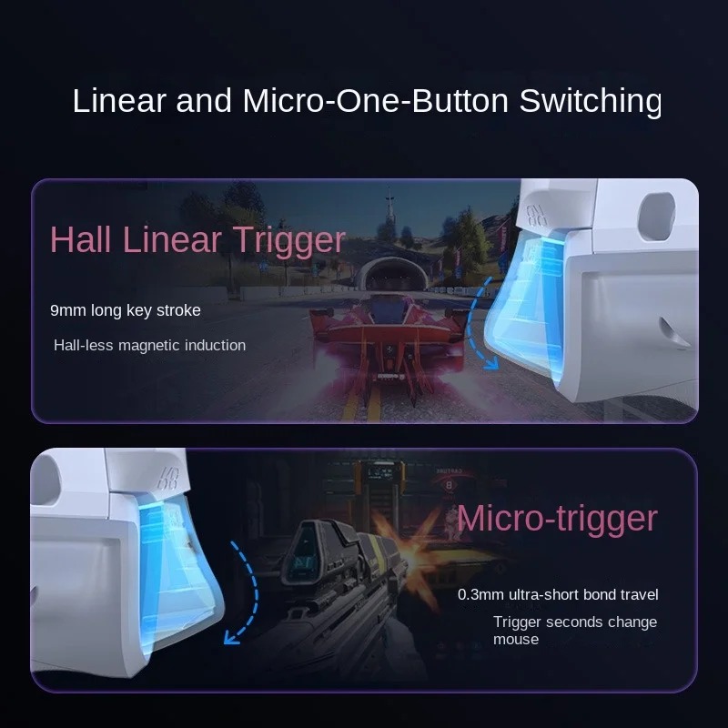 EasySMX X20 Wireless Gamepad Enhanced Controller Compatible with PC/NS/TV/Phone/Laptop Hall Micro Triggers Joystick RGB Effect Wukong. 