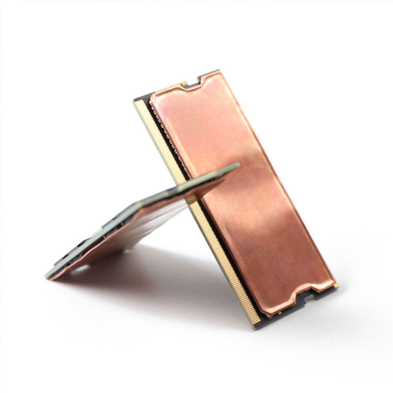 Memory Heatsink Copper Memory Heatsink Laptop Heat Dissipation DDR4/5 Heat Sink Copper Plate. 