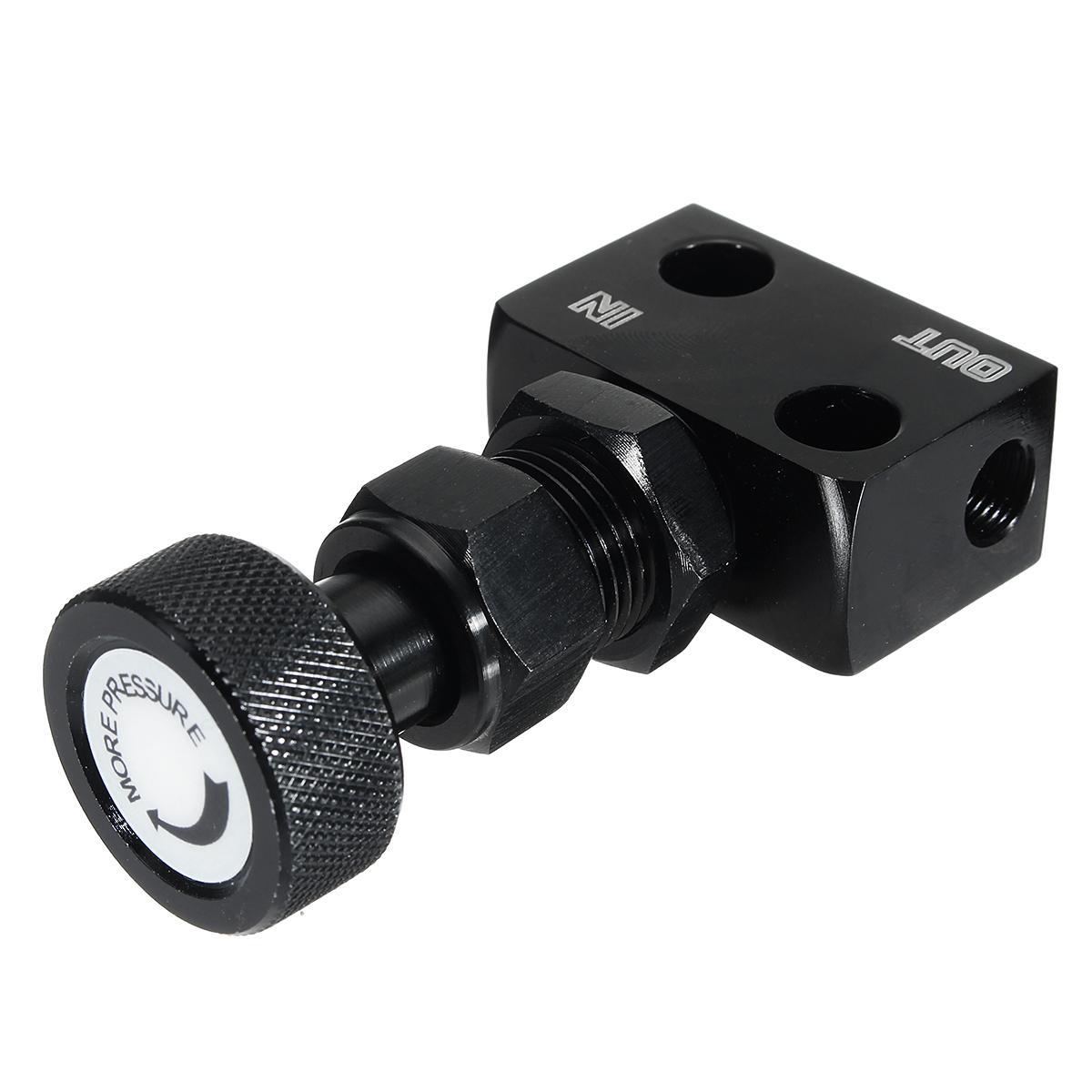 Adjustable Brake Proportioning Bias Valve Knob Style Suit Disc Drum 1/8