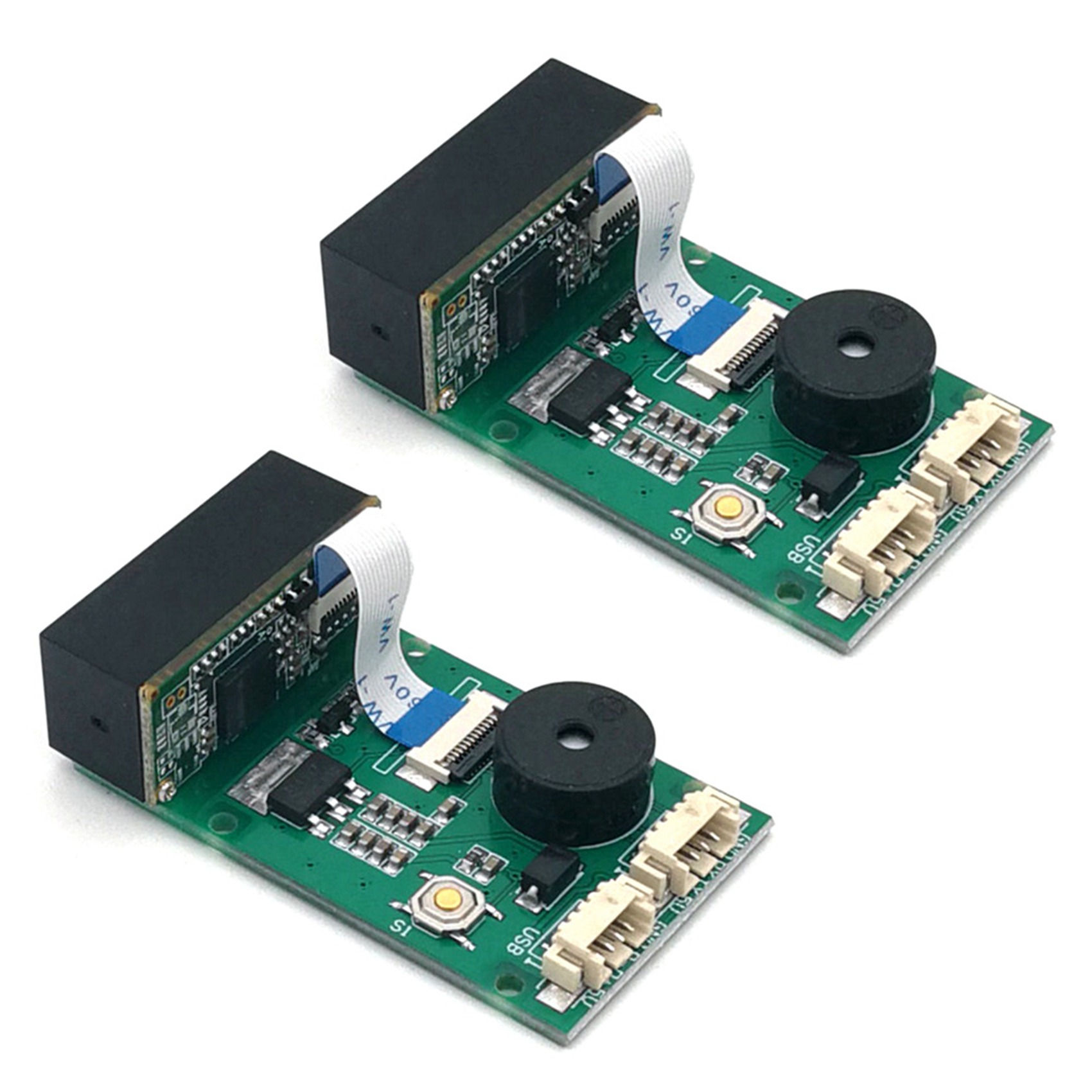 2X GM67 1D 2D USB UART Bar Code Qr Code Scanner Module Reader for Android