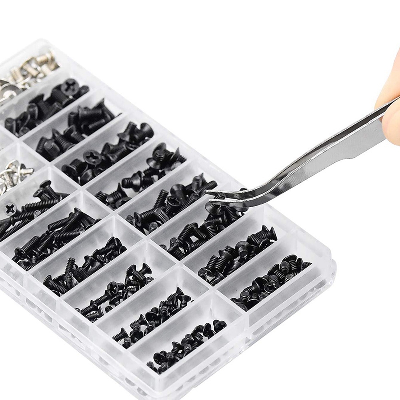 355Pcs PC Screws Assorted Set M2 M3 M2.5 Computer Screws HDD M.2 SSD Screws for Universal Laptop PC Computer Repair. 