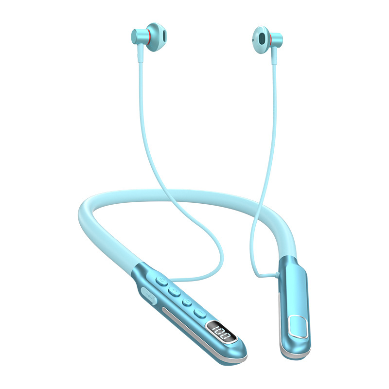 Bluetooth Headset Long Endurance and Noise Reduction Suitable for Apple Huawei 5.3 Wireless In-Ear Sports Headset. 
