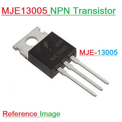 2Pcs- MJE13005 E13005 13005 NPN Transistor 400V 4A 75W Electronic Power Transistor NPN Switches Mode Voltage Triode Transistor TO-220 3Pin Leads. 