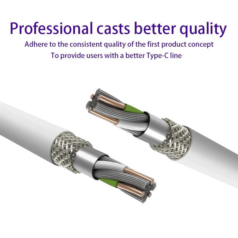 USB Type C charger Cable For Blackview Bv 9700 9600 6800 9500 Oukitel U25 23/18 Wp2 P10000 pro K10 K9 Ulefone DOOGEE USB-C cord. 