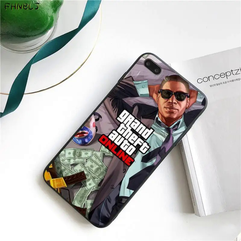CBI GTA 5 grand black soft shell phone case Capa for iPhone 13 12pro Max 11 pro XS Max 8 7 6 6s Plus X 5 5S se 2020 XR. 