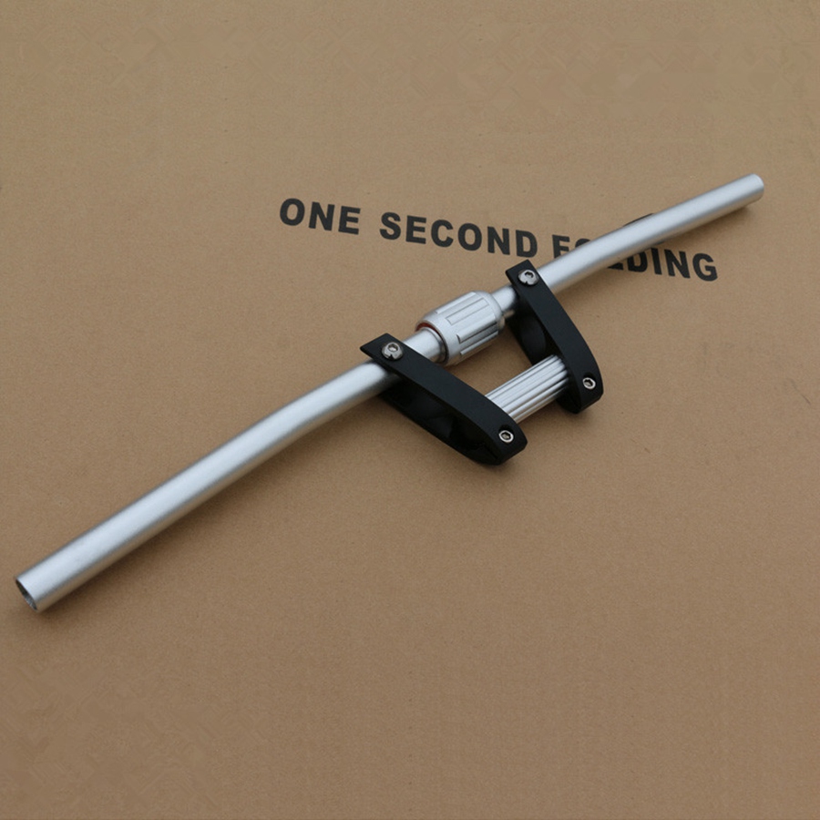 Durable Aluminum Alloy Folding Handlebar Folding Bike Bicycle Handlebar Cycling Parts Horizontal Bar Bicycle Folding Electric Bicycle Folding Handlebar. 
