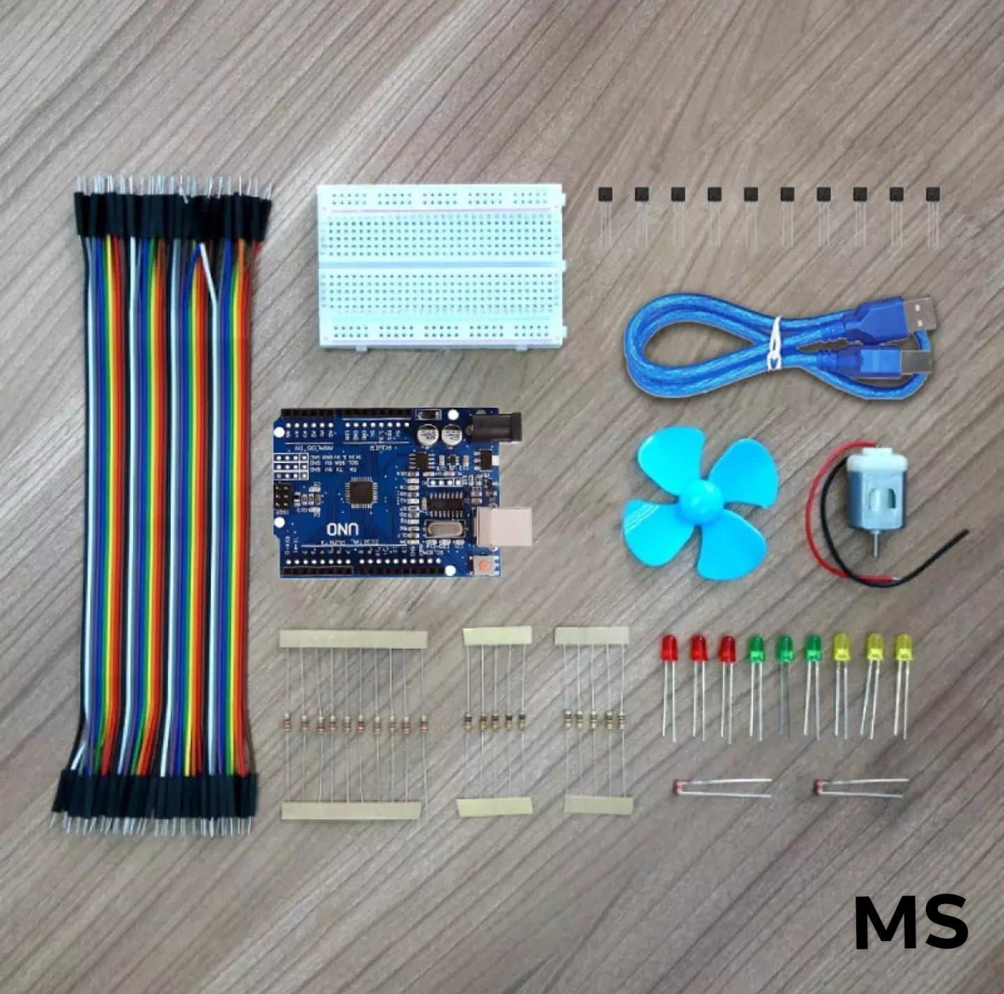 Arduino UNO Student DIY Project KIT for Beginners. 