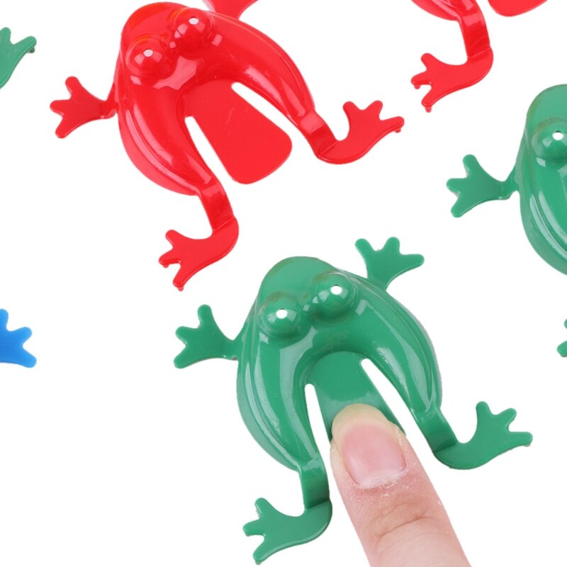 【happy one】12pcs Jumping Frogs Assorted Hopper Toy Action Toy Figures. 