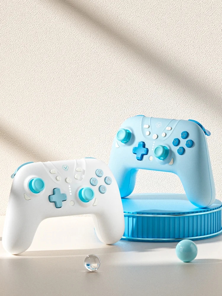 Aolion Wireless Hall Effect Controller Joystick Gamepad For Nintendo Switch Double Vibration Gamepad For NS/PC/IOS/Android/Steam. 