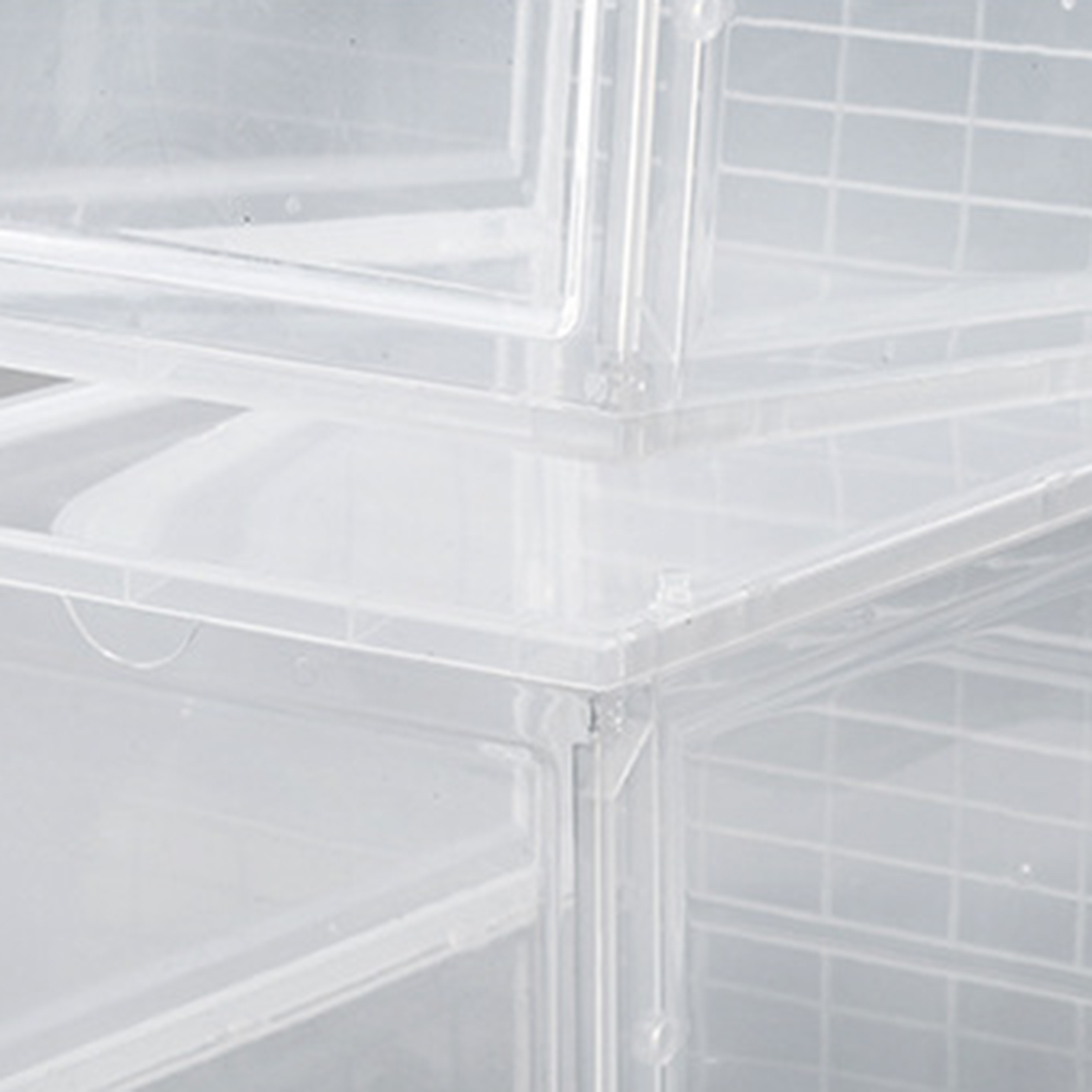 Shoe Box Universal Transparent PP Shoe Box. 