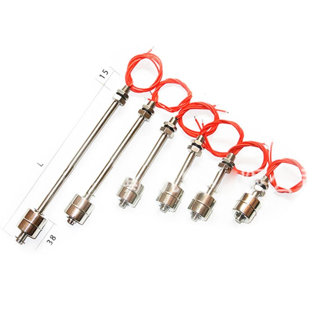 High Precision Double Ball Float Switch Water Level Switch Float Switch Tank Liquid Water Level Sensor Tank Pool Flow Sensors Stainless Steel. 