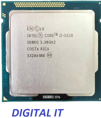 Core i3 3rd Gen 3.30GHz Processor 61 SUPPORTED. 