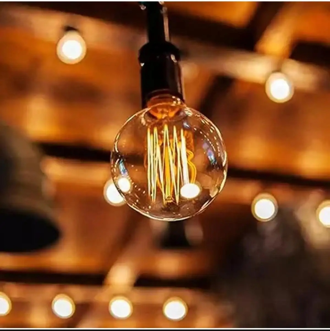 Tungsten Filament Edison Bulb (Bulbs with Holder) - Dim Light
