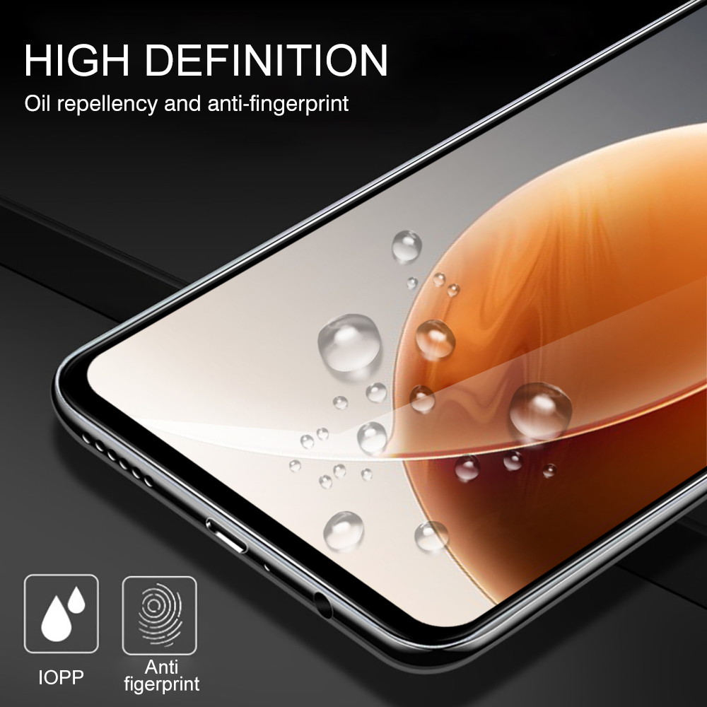 For Tecno Camon 30 4G 2Pcs Full Cover Tempered Glass With Black Edge For Tecno Camon30 4G Screen Protector Film Drop Proof. 