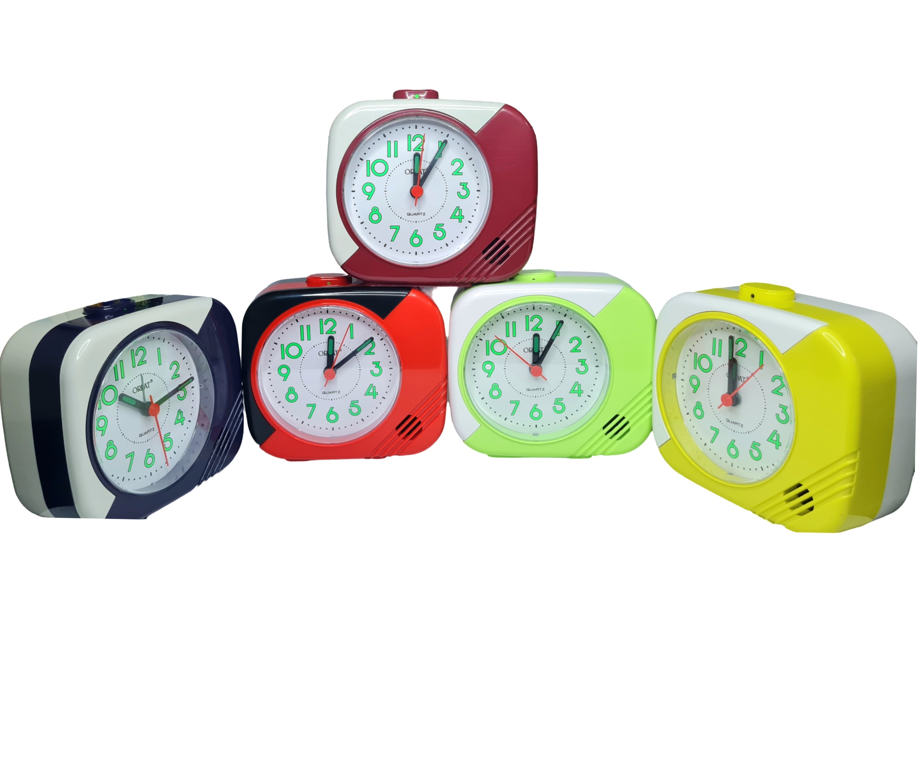 GOOD SOUND BEST BIG SIZE TABLE ALARM CLOCK ORPAT TBB-207. 