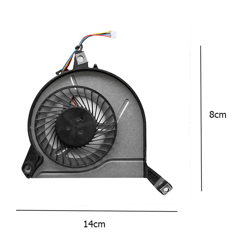 Spare Parts Accessories New CPU Fan DFS200405040T 767776-001 47Y14TP203A for HP 14-P 15-P 14-V 15-V 16-P 17-P 16-V 17-V Cooling Fan. 