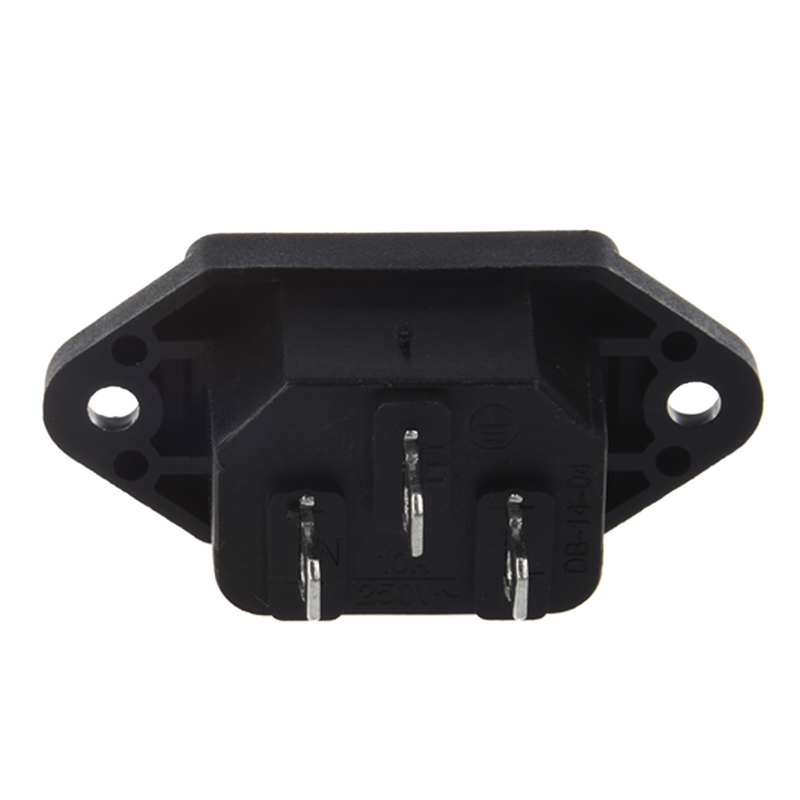 IEC 320 C14 Male Plug 3 Pins PCB Panel Power Inlet Socket Connector 1pcs by Sky Touch. 