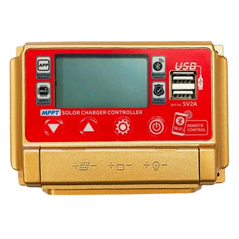 12/24V MPPT Solar Charge Controller Wifi Bluetooth Solar Panel Battery Smart Regulator 30A