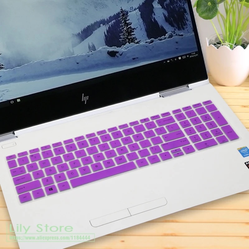 （NEW）15 15.6 inch Keyboard Cover Protector for HP Spectre x360 Convertible Laptop 15t-eb000 15-eb0043dx 15-eb0003na 15-eb series. 