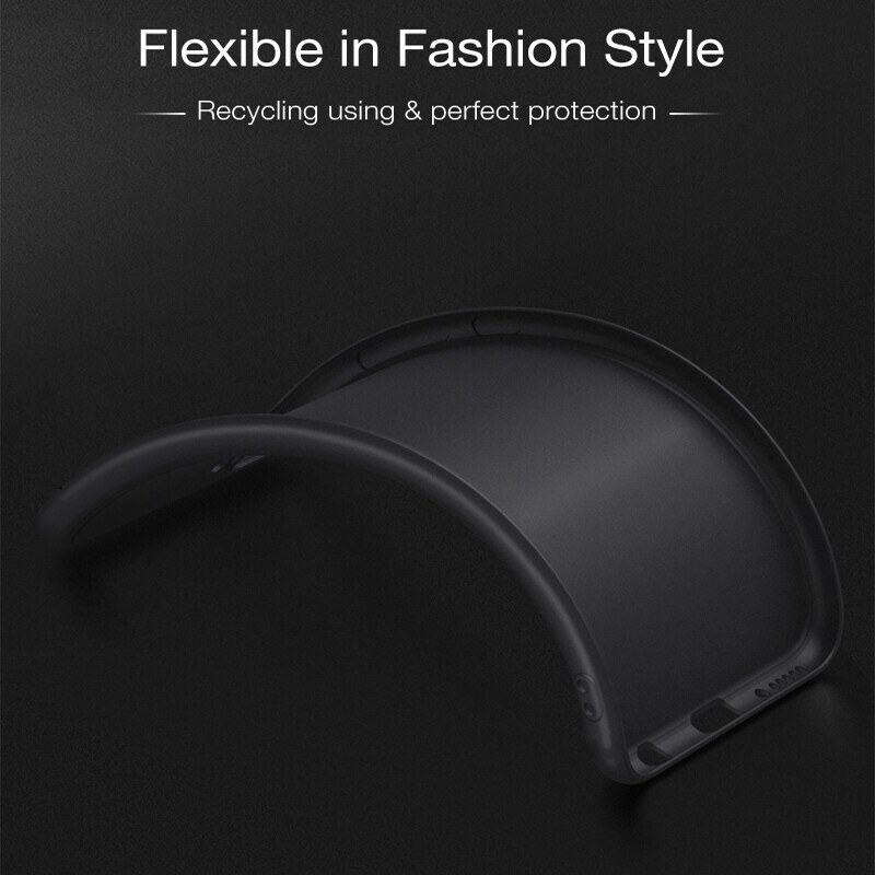 lthmy for Huawei Nova Plus MLA-L01 L11 L02 L12 L03 L13 Flexible Soft Matte Black Crystal Clear Phone Case Silicone Protective Back Cover. 