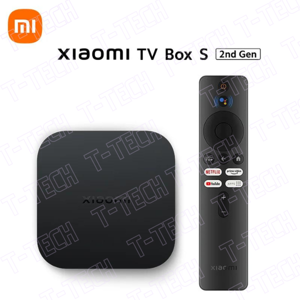 Mi Box S 4K Ultra HD Android TV with Google Assistant Remote Streaming Media Player