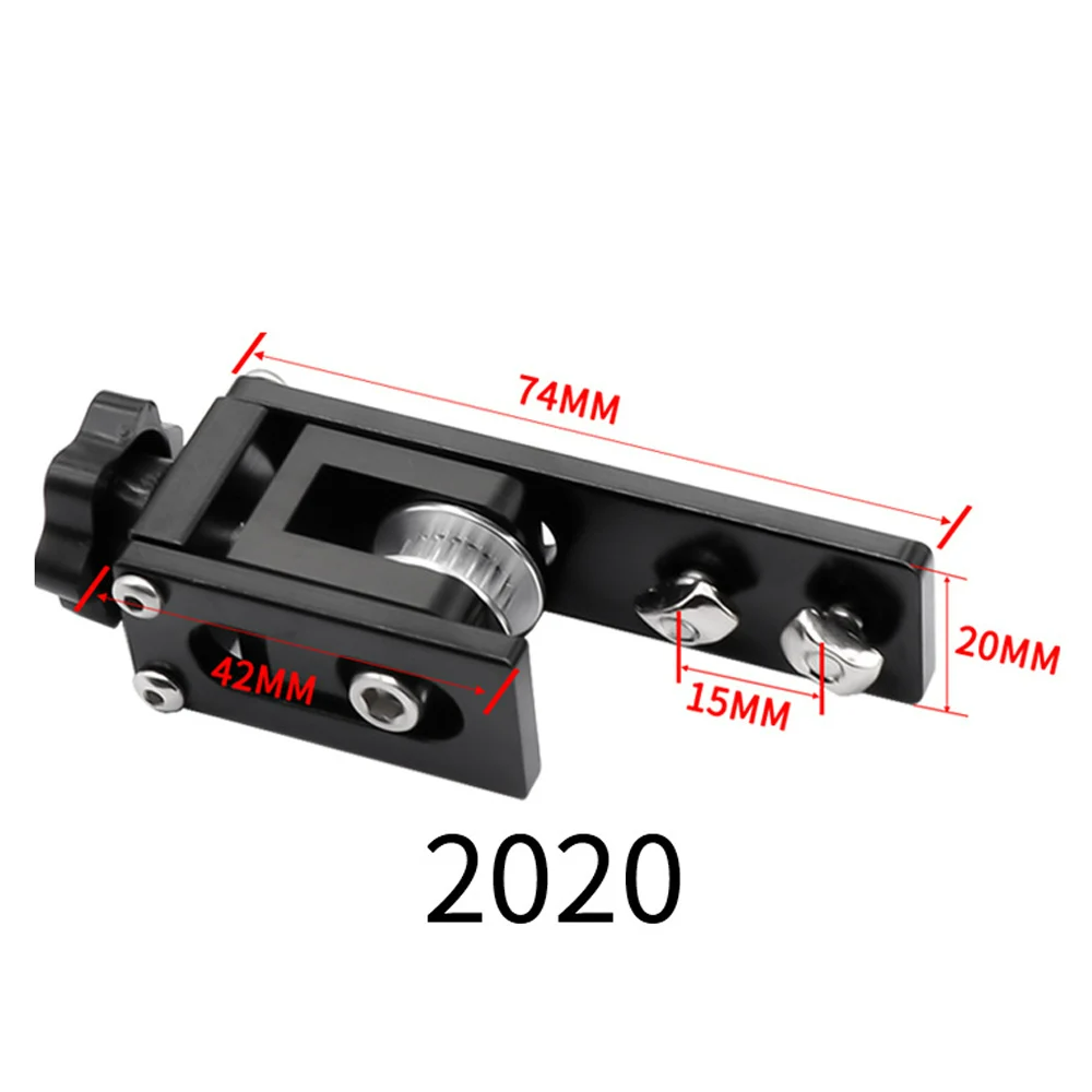 1PC 3D Printer Ender 3 Upgrade 2020 Profile X-axis 2040 Y-axis Synchronous Belt Stretch Straighten Tensioner for Creality CR-10. 
