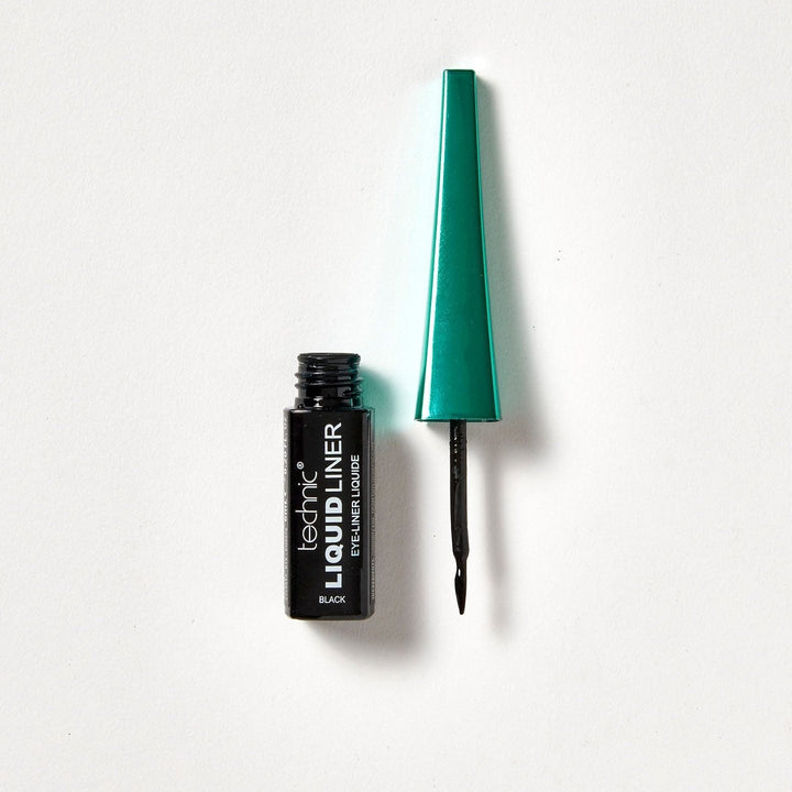 Technic Water Resistant Liquid Eyeliiner (Waterproof Eyeliiner )  Blue Cap  - 6ml. 