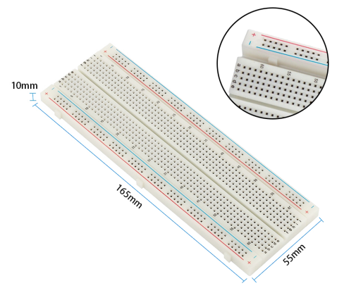 PCB Breadboard 830,400,170 Points Holes. 