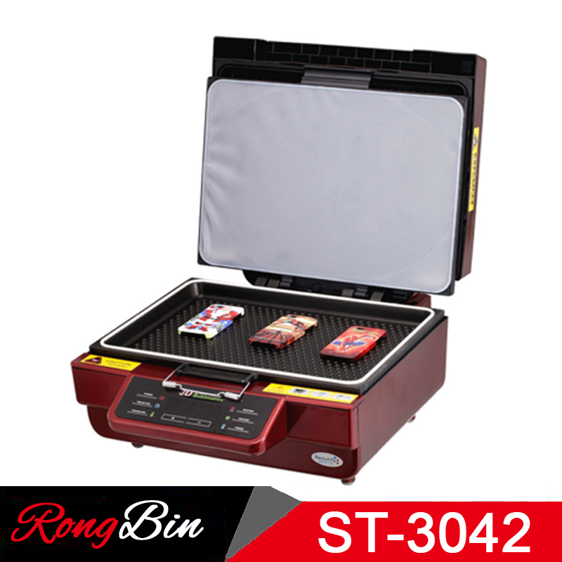 ST-3042 3D Vacuum Press Machine Heat Press Printer 3D Sublimation Heat Press Machine for Cases Mugs Plates Glasses. 