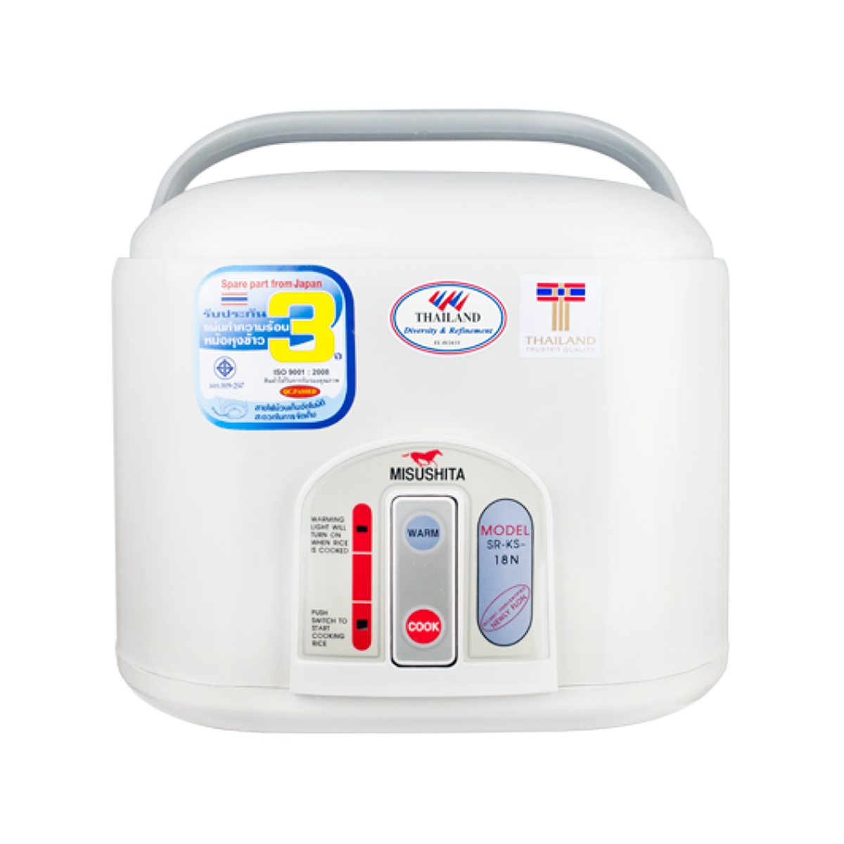 Misushita Electric Rice Cooker 1.8L-Sr-TS-18N Elevate Your Culinary Experience with Effortless Precision and Perfectly Cooked Rice