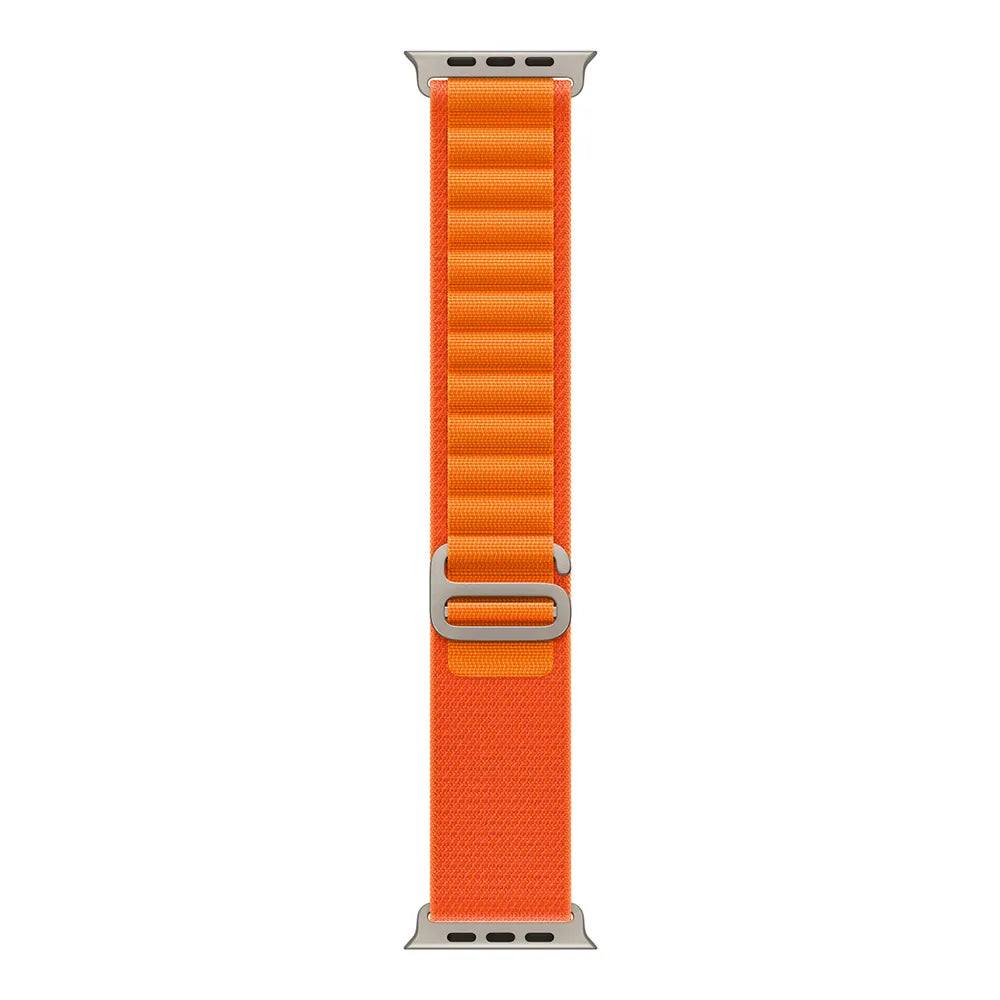 Alpine Loopback Strap Double-Layered Polyester woven fabric with seamless joint For apple watch 8 Ultra 49mm/7 45mm/SE 2022 44mm. 