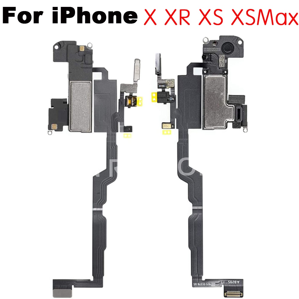 Ear Speaker Module and Face ID Sensor Proximity Light Flex Cable Assembly Replacement For iPhone X XR XS Max. 