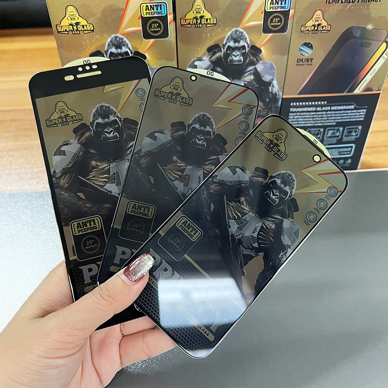 13 Min Plus Max 145 Pro hone 110pcs Super Privacy Tempered Glass Screen Protector for iPi 12 11 XS XR X 8 SE. 