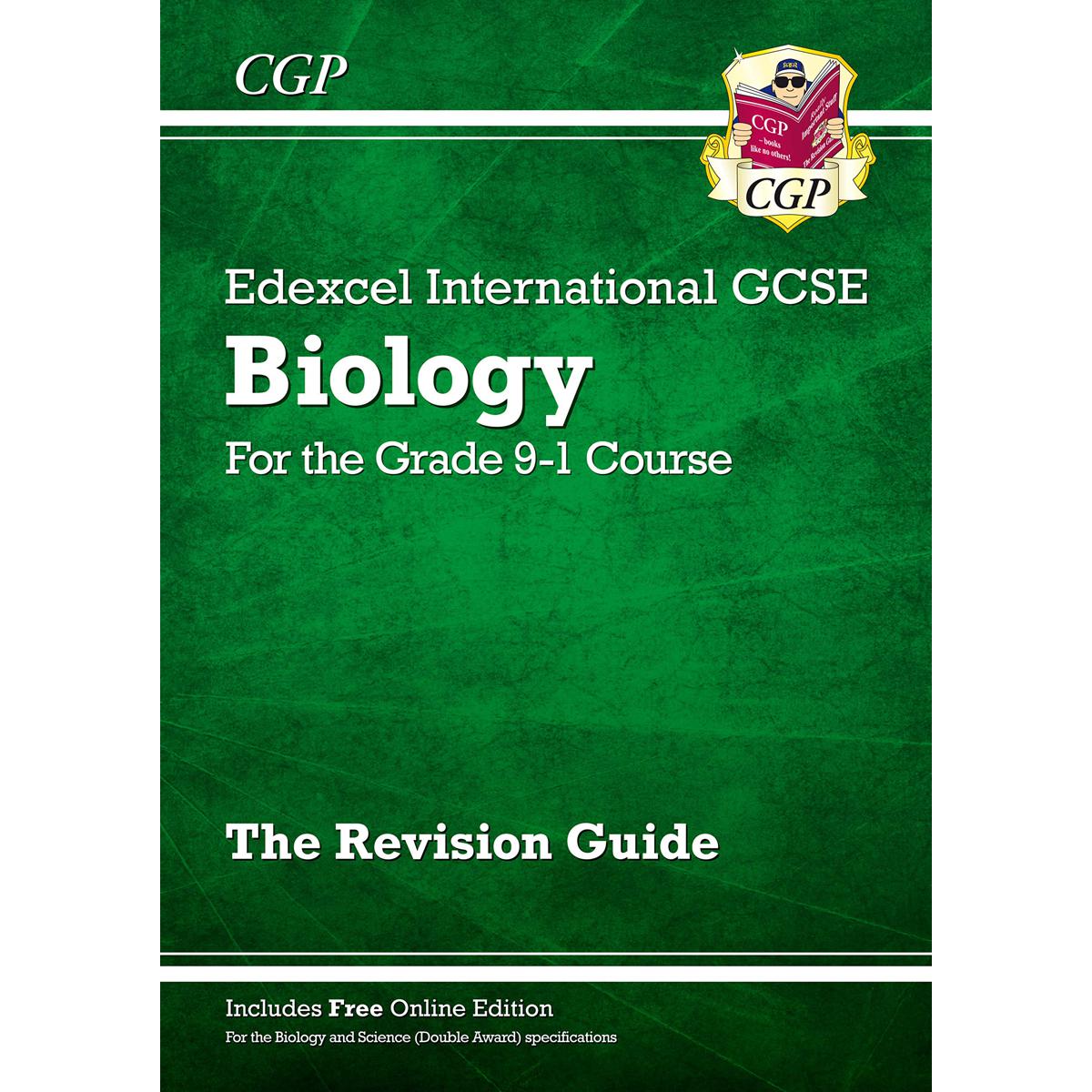 Grade 9-1 Edexcel International GCSE Biology: Revision Guide with Online Edition (CGP IGCSE 9-1 Revision) Paperback