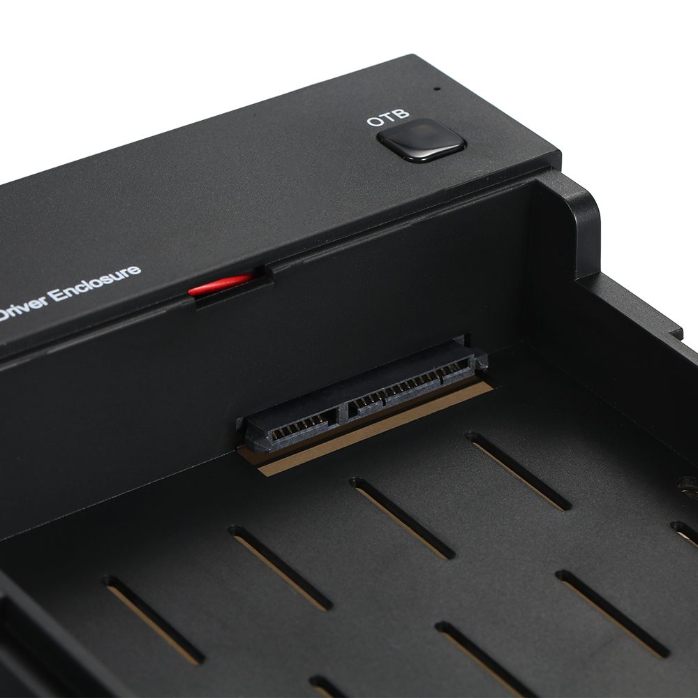 HXSJ USB 3.0 2.5 3.5 SATA HDD Enclosure Portable SSD HDD Case Support UASP OTB One Touch Backup. 