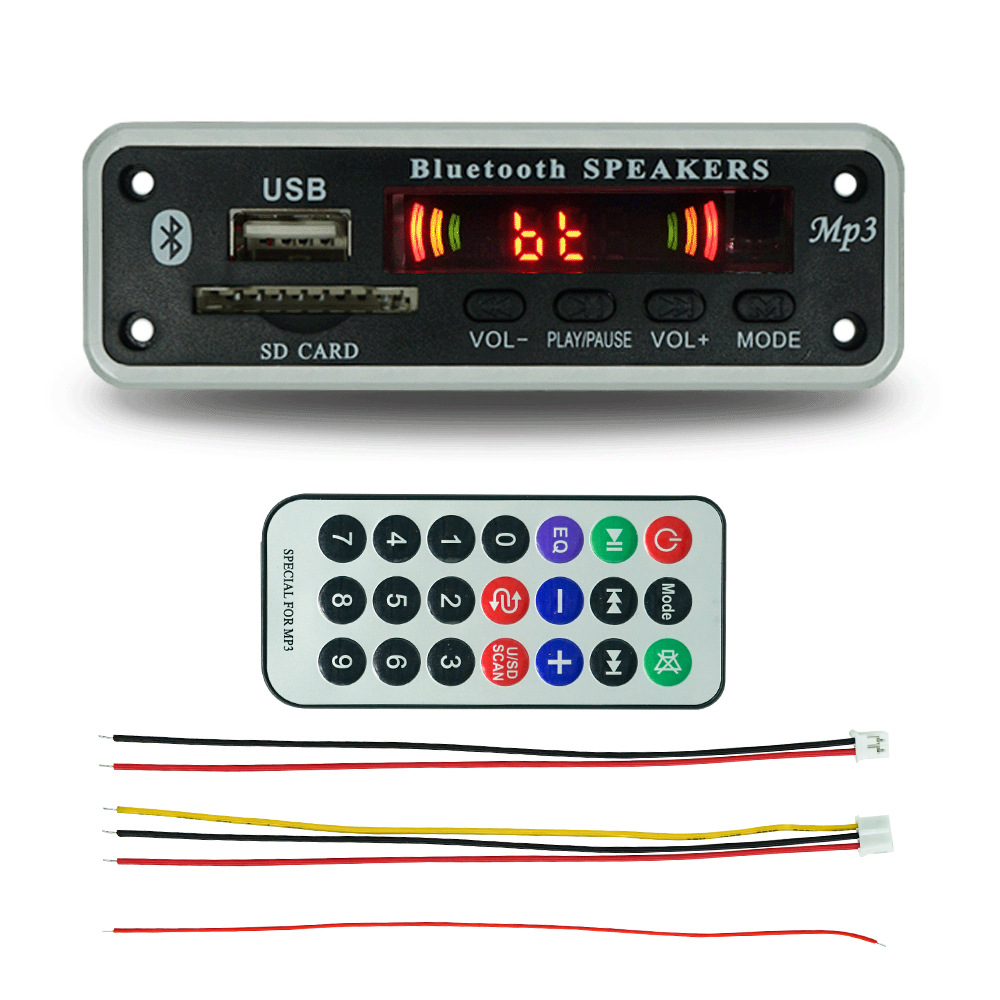 12V long bluetooth bluetooth decoder board mp3 module lossless decoder bluetooth motherboard stock stock