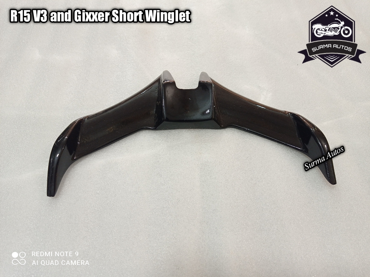 Motorcycle Front Winglet For YAMAHA R15 V3 Mini Winglet. 