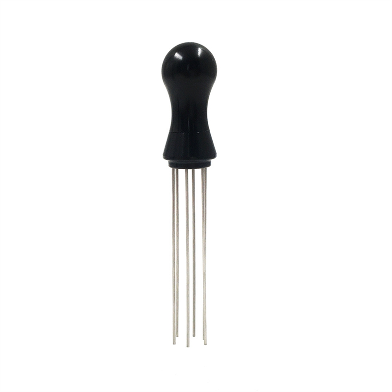 Needle Coffee Tamper Coffee Tamper Distributor Leveler Tool Needle Type Coffee Powder Distributor Black