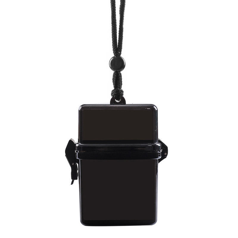 Ins Plastic Transparent Cigarette Case Box With Metal Chain Hip Hop Hard Shell