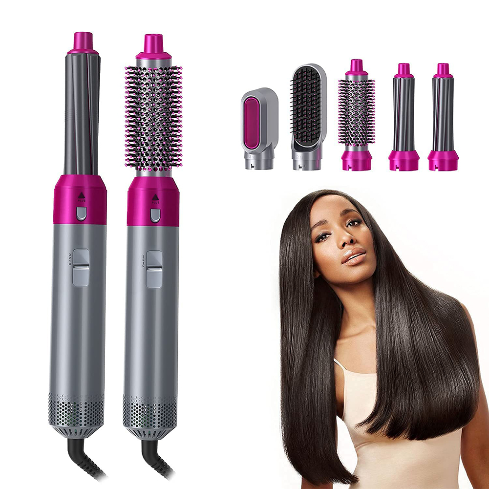 Electric Hair Styler Dryers 5 In 1 Curler Automatic Straighteners Blow